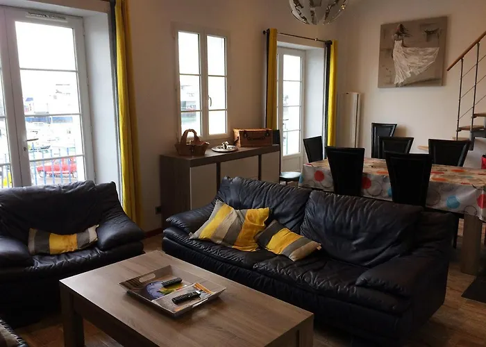 公寓 Escale Avec Vue Sur Les Quais De L'ile D'yeu *